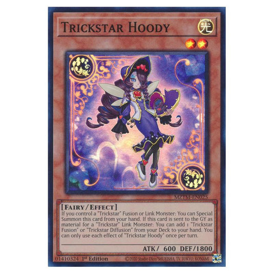 Yu-Gi-Oh! - Maze of the Master - Trickstar Hoody (Super Rare) MZTM-EN025