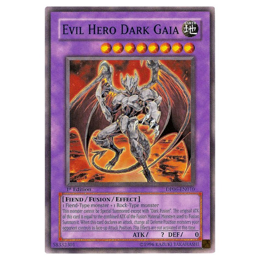 Yu-Gi-Oh! - Duelist Pack - Jaden Yuki 3 - Evil HERO Dark Gaia (Common) DP06-EN010