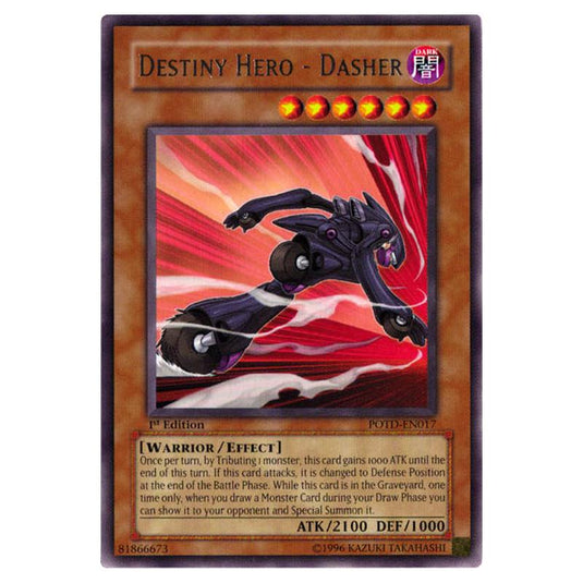 Yu-Gi-Oh! - Power of the Duelist - Destiny HERO - Dasher (Rare) POTD-EN017