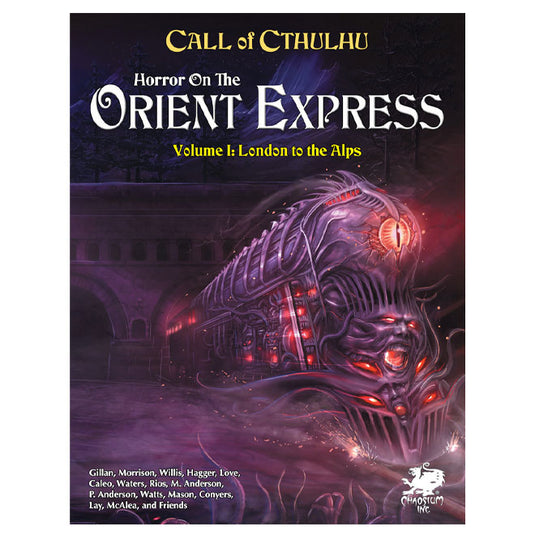 Call of Cthulhu RPG - Horror on the Orient Express