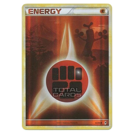 Pokemon - Call of Legends - (Reverse Holo) - Fighting Energy 93/95