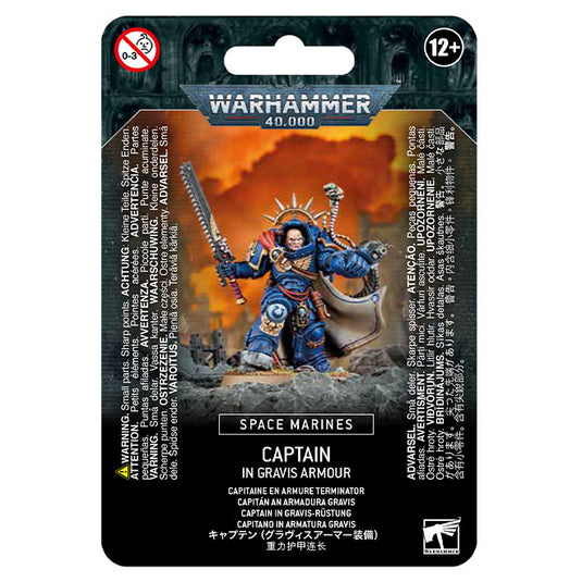Warhammer 40,000 - Space Marines - Captain in Gravis Armour