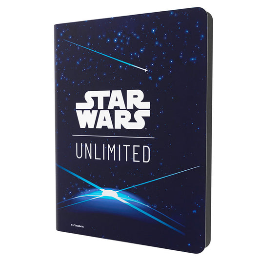 Gamegenic - Star Wars Unlimited - Card Back Blue - 18-Pocket Album