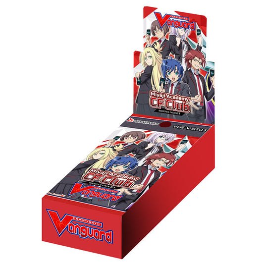 Cardfight!! Vanguard V - Miyaji Academy CF Club Booster Box - (16 Packs)