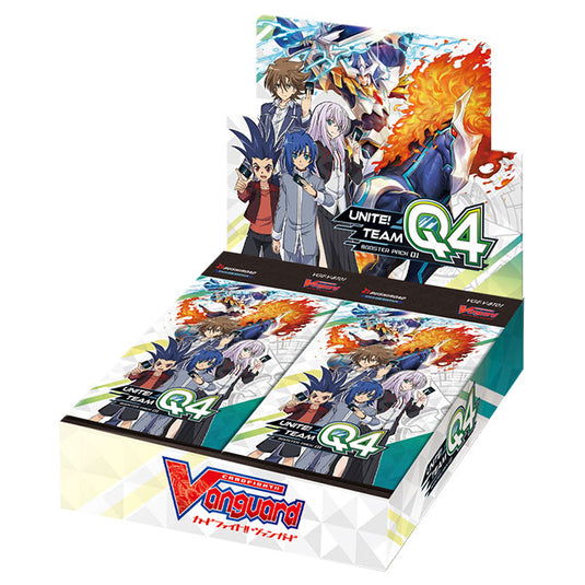 Cardfight Vanguard V - Unite! Team Q4 - Booster Box (16 Packs)