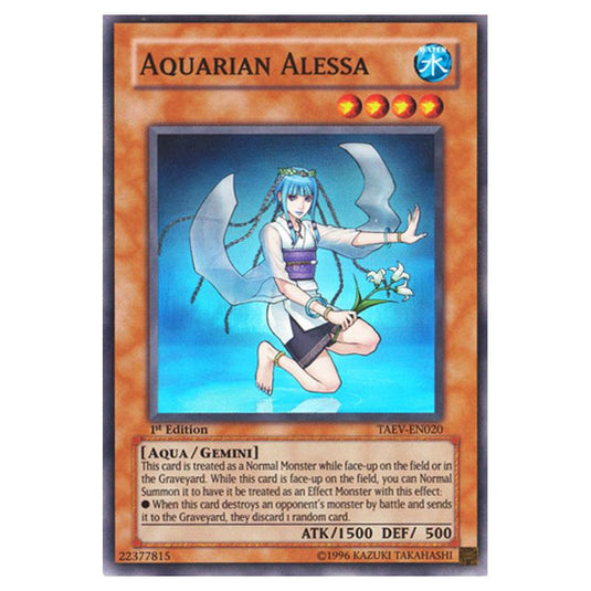 Yu-Gi-Oh! - Tactical Evolution - Aquarian Alessa (Super Rare) TAEV-EN020