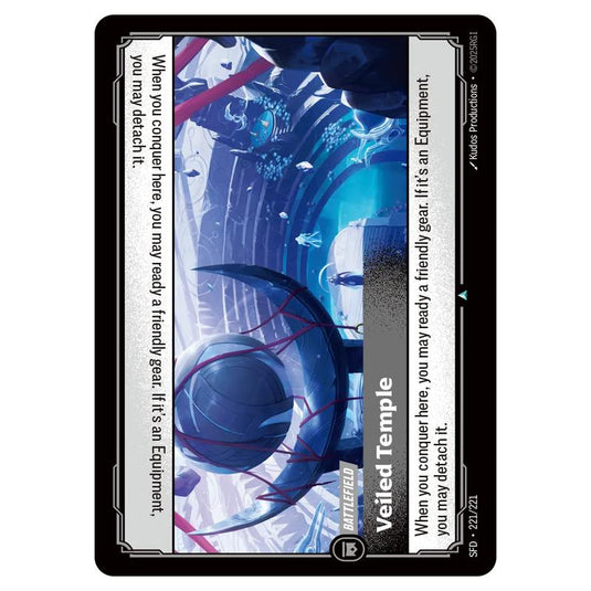 Riftbound: League of Legends TCG - Spiritforged - Veiled Temple - 221/221