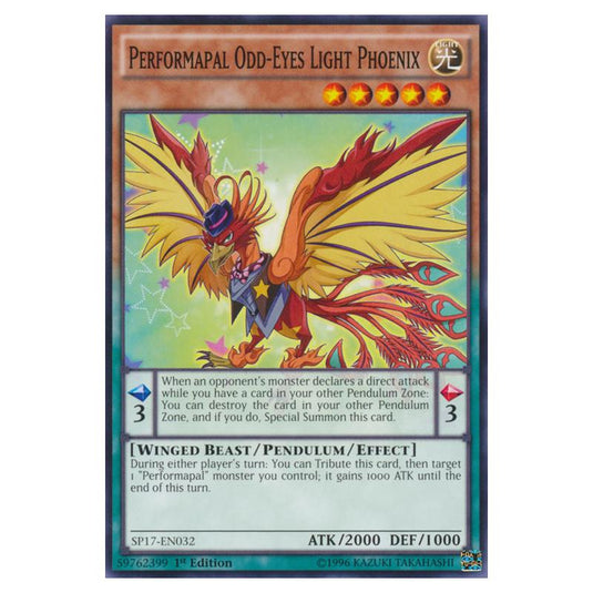 Yu-Gi-Oh! - Star Pack Battle Royal - Performapal Odd-Eyes Light Phoenix (Common) SP17-EN032