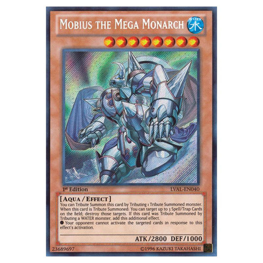 Yu-Gi-Oh! - Legacy of the Valiant - Mobius the Mega Monarch (Secret Rare) LVAL-EN040