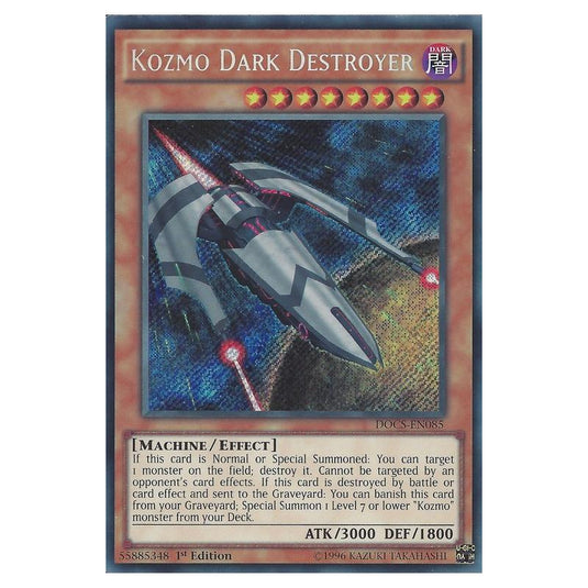 Yu-Gi-Oh! - Dimension of Chaos - Kozmo Dark Destroyer (Secret Rare) DOCS-EN085