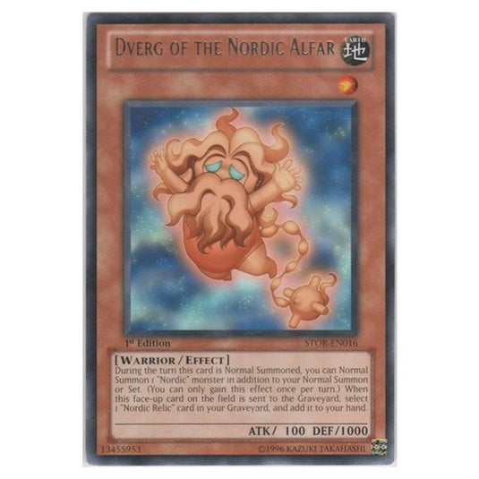 Yu-Gi-Oh! - Storm of Ragnarok - Dverg of the Nordic Alfar (Rare) STOR-EN016