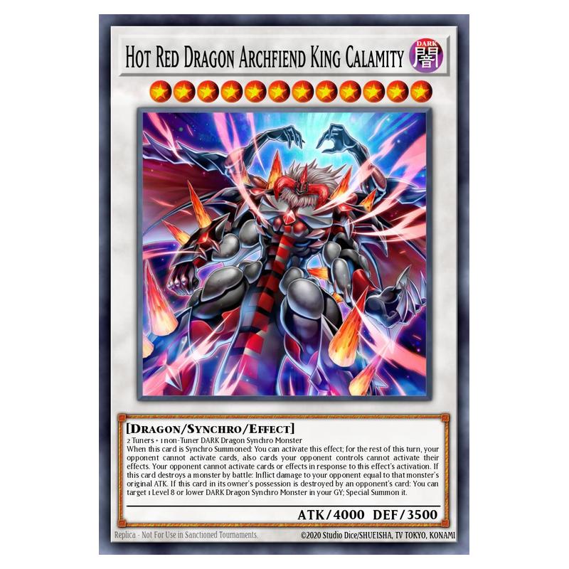 Yu-Gi-Oh! - Structure Deck - The Crimson King - Hot Red Dragon Archfie Yu-Gi-Oh! - Structure Deck - The Crimson King - Hot Red Dragon Archfie