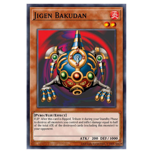 Yu-Gi-Oh! - Starter Deck - Pegasus - Jigen Bakudan (Common) SDP-012