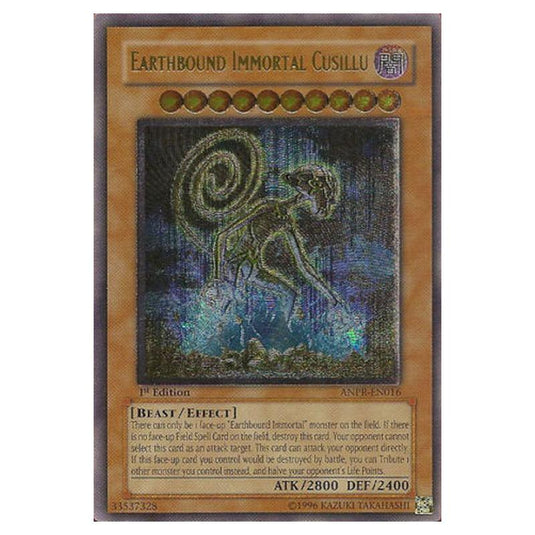 Yu-Gi-Oh! - Ancient Prophecy - Earthbound Immortal Cusillu (Ultimate Rare) ANPR-EN016