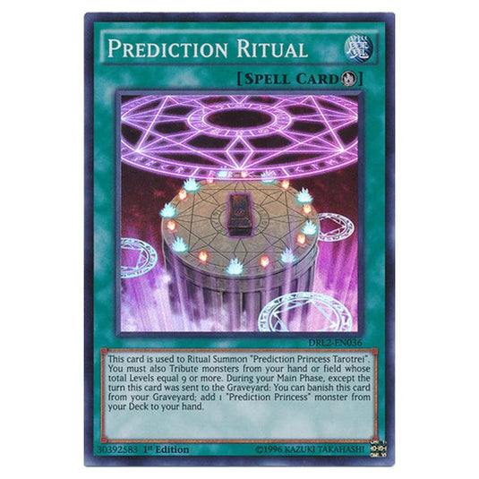 Yu-Gi-Oh! - Dragons of Legend 2 - Prediction Ritual (Super Rare) DRL2-EN036
