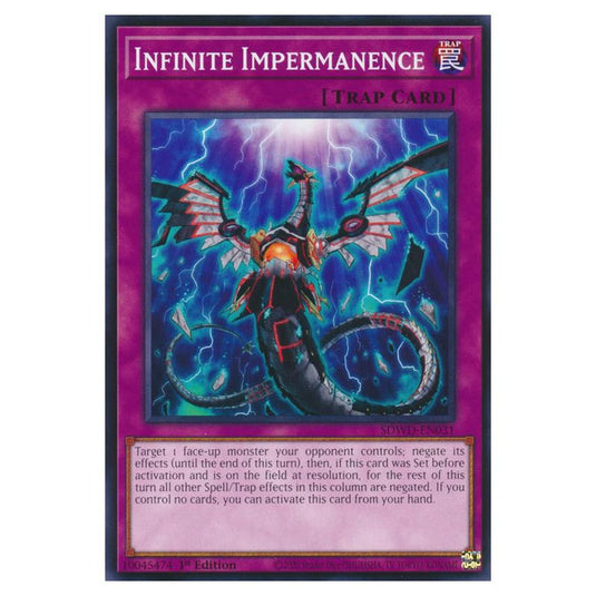 Yu-Gi-Oh! - Structure Deck - Blue-Eyes White Destiny - Infinite Impermanence (Common) SDWD-EN031