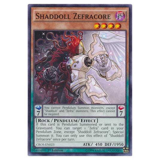 Yu-Gi-Oh! - Crossed Souls - Shaddoll Zefracore (Common) CROS-EN023