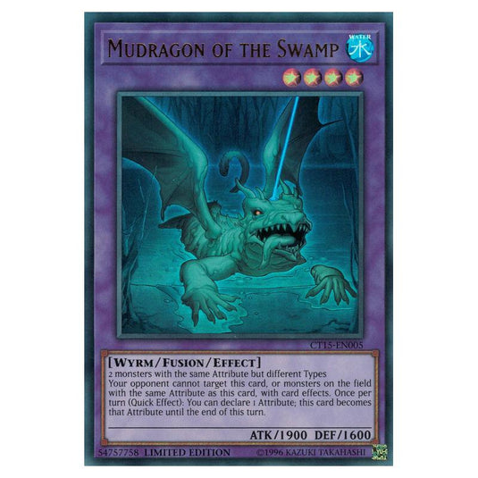 Yu-Gi-Oh! - 2018 Mega-Tins - Mudragon of the Swamp (Ultra Rare) CT15-EN005