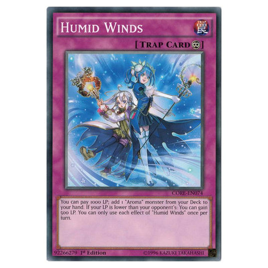 Yu-Gi-Oh! - Clash of Rebellions - Humid Winds (Common) CORE-EN074