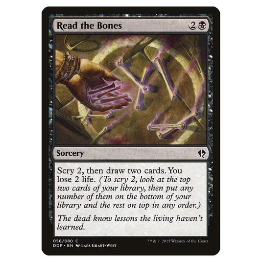 Magic the Gathering - Duel Decks: Zendikar vs. Eldrazi - Read the Bones - 56