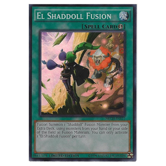 Yu-Gi-Oh! - The New Challengers - Super Edition - El Shaddoll Fusion (Super Rare) NECH-ENS11