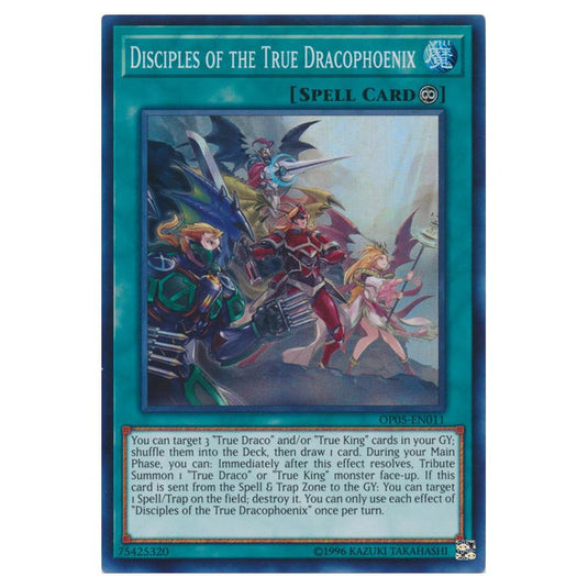 Yu-Gi-Oh! - OTS Tournament Pack 5 - Disciples of the True Dracophoenix (Super Rare) OP05-EN011