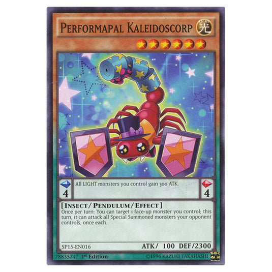 Yu-Gi-Oh! - Star Pack ARC-V - Performapal Kaleidoscorp (Common) SP15-EN016