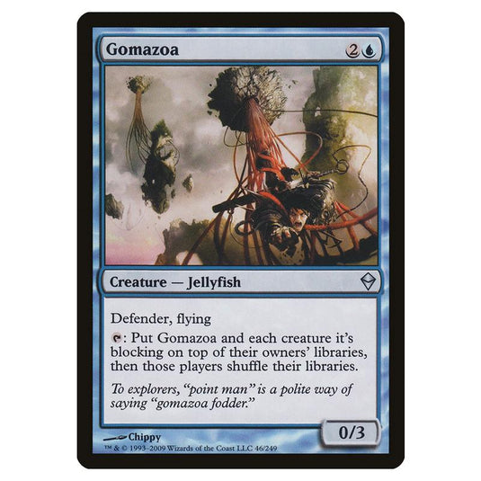 Magic The Gathering - Zendikar - Gomazoa - 46/249