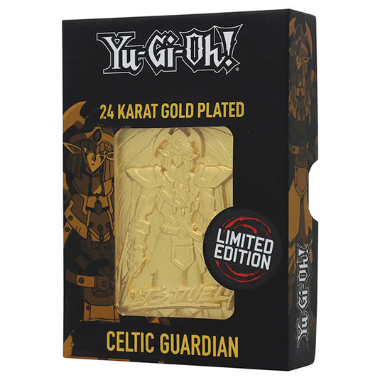 Yu-Gi-Oh! Limited Edition 24K Gold Plated Collectible - Celtic Guardian