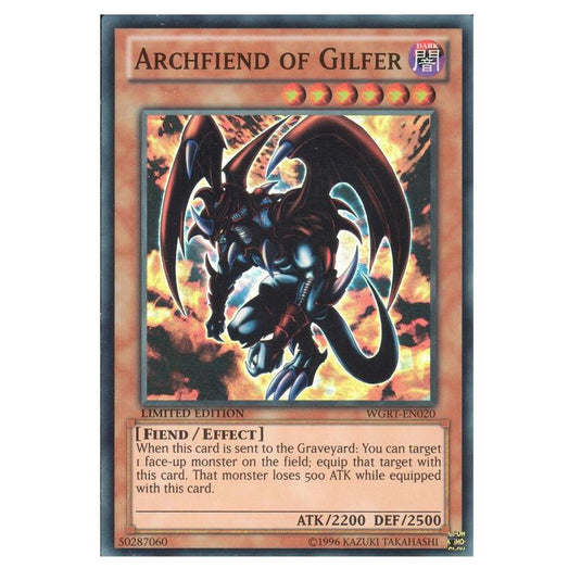 Yu-Gi-Oh! - War of the Giants Reinforcements - Archfiend of Gilfer (Super Rare) WGRT-EN020