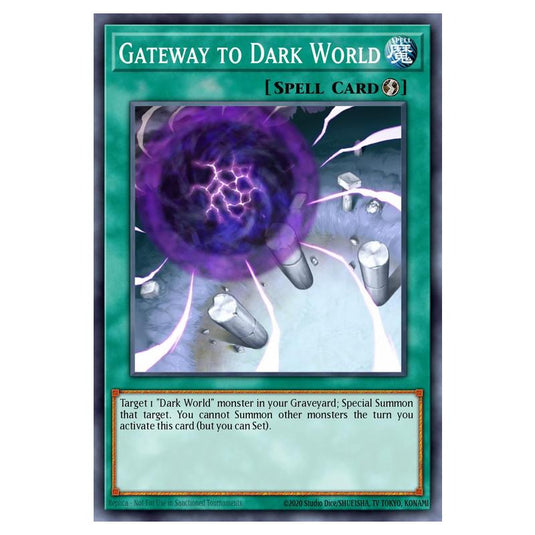 Yu-Gi-Oh! - Legendary Collection 4 - Joey's World Mega Pack - Gateway to Dark World (Secret Rare) LCJW-EN250