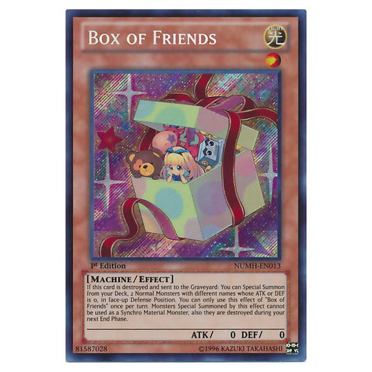 Yu-Gi-Oh! - Number Hunters - Box of Friends (Secret Rare) NUMH-EN013