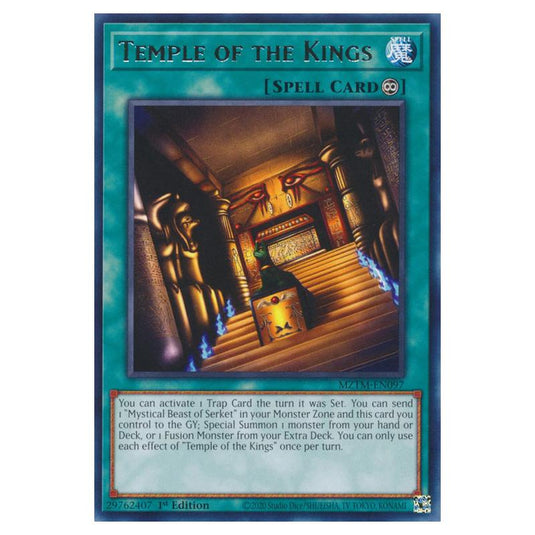 Yu-Gi-Oh! - Maze of the Master - Temple of the Kings (Rare) MZTM-EN097
