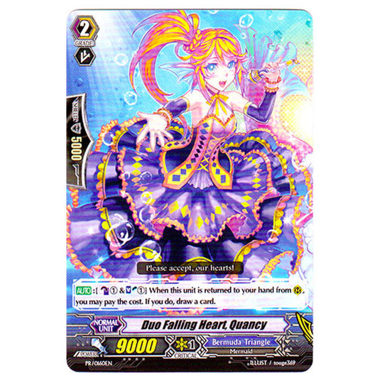 Cardfight Vanguard Promo - Duo Falling Heart, Quancy - PR/0160EN