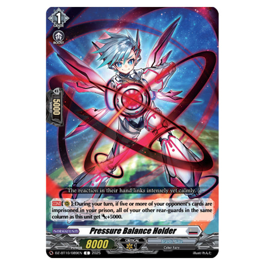 Pressure Balance Holder DZ-BT10/089EN card from the Cardfight!! Vanguard set Dragonsoul Resonance