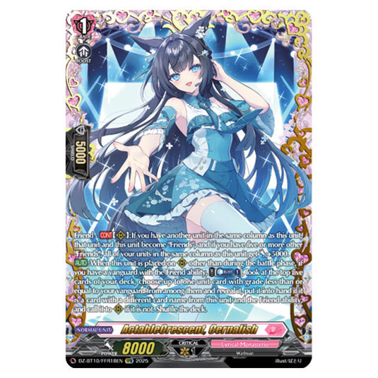 ActableCrescent, Cernalish DZ-BT10/FFR18EN card from the Cardfight!! Vanguard set Dragonsoul Resonance