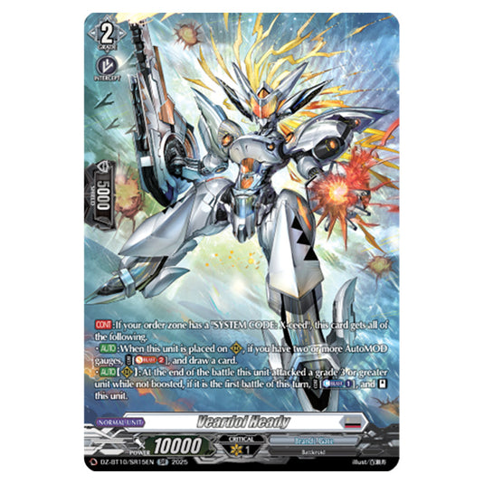 Veardol Heady DZ-BT10/SR15EN card from the Cardfight!! Vanguard set Dragonsoul Resonance