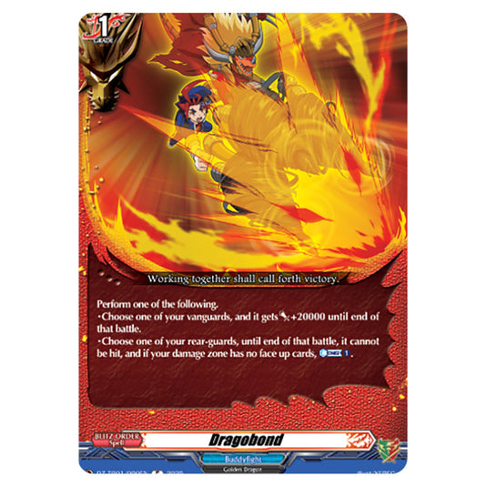 Dragobond DZ-TB01/090EN card from the Cardfight!! Vanguard set Future Card Buddyfight