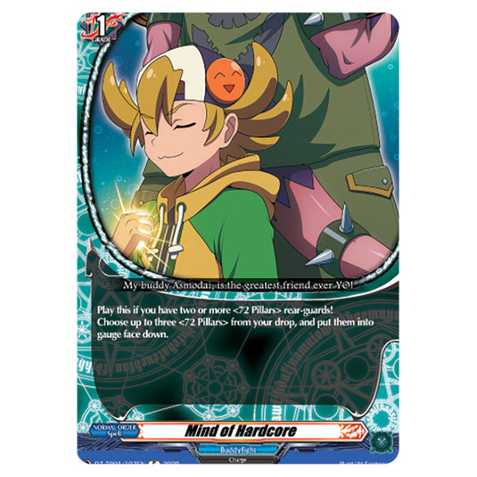 Mind of Hardcore DZ-TB01/107EN card from the Cardfight!! Vanguard set Future Card Buddyfight