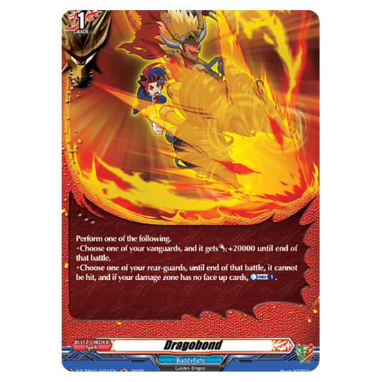 Dragobond DZ-TB01/H21EN card from the Cardfight!! Vanguard set Future Card Buddyfight