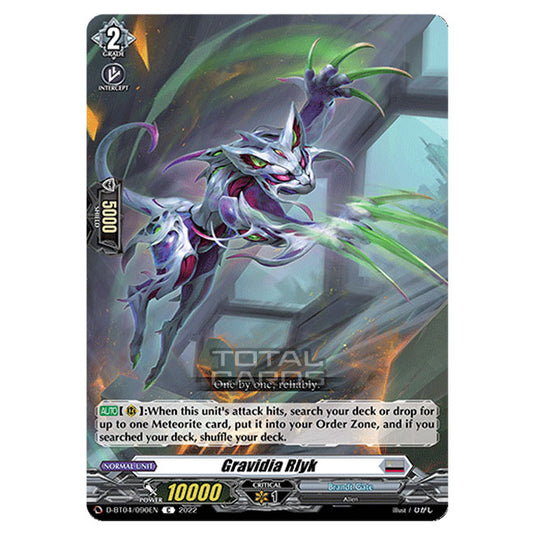 Cardfight!! Vanguard - VGE-D-BT04 - Awakening of Chakrabarthi - Gravidia Rlyk (C) D-BT04/090