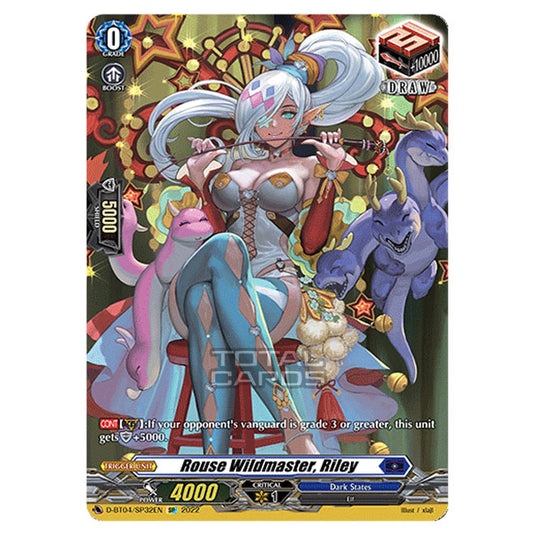 Cardfight!! Vanguard - VGE-D-BT04 - Awakening of Chakrabarthi - Rouse Wildmaster, Riley (SP) D-BT04/SP032