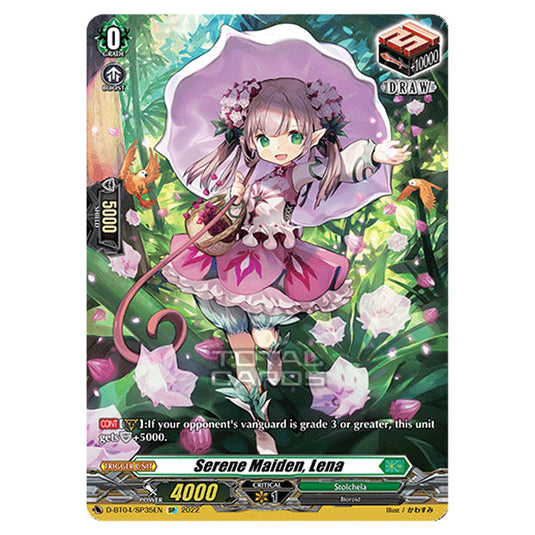 Cardfight!! Vanguard - VGE-D-BT04 - Awakening of Chakrabarthi - Serene Maiden, Lena (SP) D-BT04/SP035