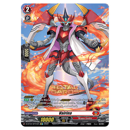 Cardfight!! Vanguard - VGE-D-BT04 - Awakening of Chakrabarthi - Vairina (SP) D-BT04/SP044