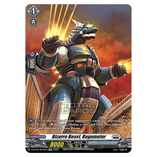 Cardfight!! Vanguard - VGE-D-BT04 - Awakening of Chakrabarthi - Bizarre Beast, Bagumotor (SP) D-BT04/SP046