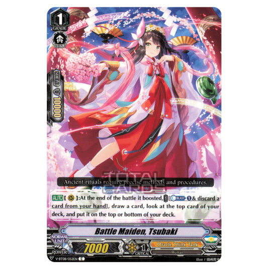 Cardfight!! Vanguard - Silverdust Blaze - Battle Maiden, Tsubaki (C) V-BT08/052