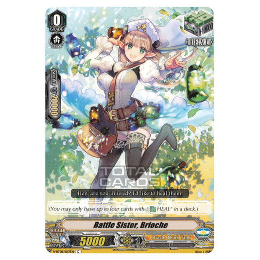 Cardfight!! Vanguard - Silverdust Blaze - Battle Sister, Brioche (C) V-BT08/057