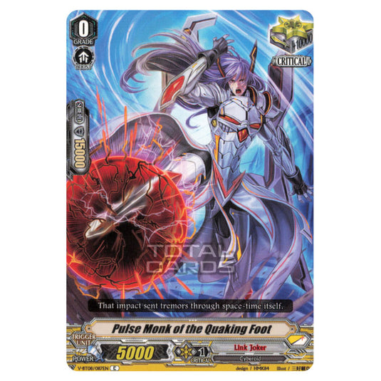 Cardfight!! Vanguard - Silverdust Blaze - Pulse Monk of the Quaking Foot (C) V-BT08/087