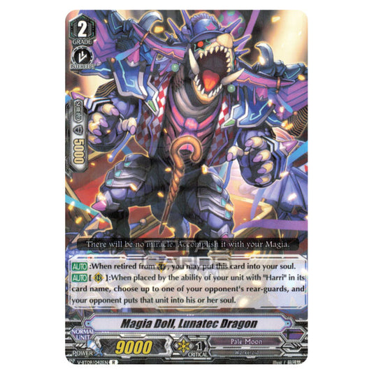 Cardfight!! Vanguard - Butterfly d'Moonlight - Magia Doll, Lunatec Dragon (R) V-BT09/042
