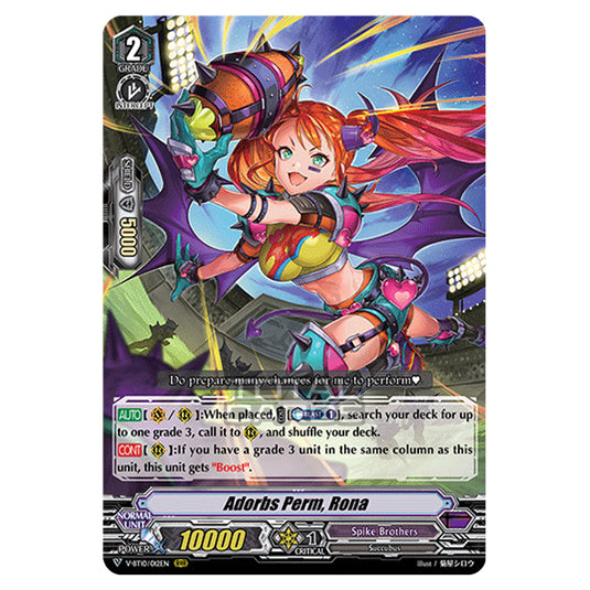 Cardfight!! Vanguard - Phantom Dragon Aeon - Adorbs Perm, Rona (RRR) V-BT10/012